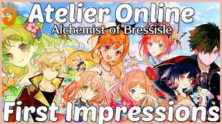 First Impressions: Atelier Online: Alchemist of Bressisle (Played on iOS, also on Android)