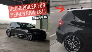 Heckspoiler für den BMW E81/E87 1series  | Deepgelegt 4K