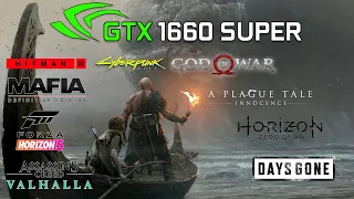 GeForce GTX 1660 SUPER 6GB + RYZEN 5 5600 Test in 10 Games 1080p