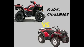 OLD VS. YOUNG Can an old Bombardier 500 Traxter hold it's own vs. A 2017 Polaris Sportsmen 1000 4x4?
