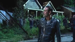 Negan & Carl Talk At The Wall Of Alexandria ~ The Walking Dead 8x08