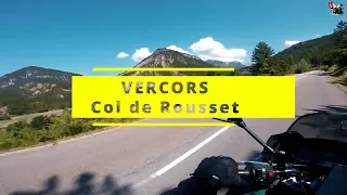 Col de ROUSSET en moto YAMAHA Diversion 900 à donf 🤣 ► Massif du VERCORS ► Road trip moto 2022