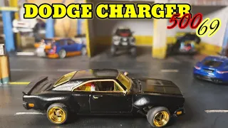 customizing hot wheels Dodge charger 69