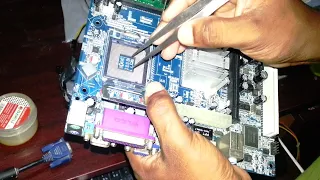 Haw To Repair G41 Motherboard  No Display Problem Solution, Analyzer Card Code 00:00 Problem Repair