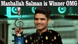 Salman Ali is Winner - 23 December 2018 - indian idol Grand Finale - Mashallah