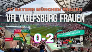 DFB POKALFINALE FRAUEN FC BAYERN MÜNCHEN FRAUEN vs. VFL WOLFSBURG FRAUEN STADION VLOG