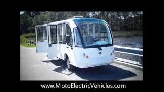 Hard Door Shuttle- 15 Passenger LE From Moto Electric Vehicles