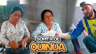 SOPITA DE QUINUA CON CUERO | Señora Marianita