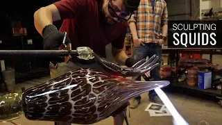 Glassblowing: MURRINE SQUID