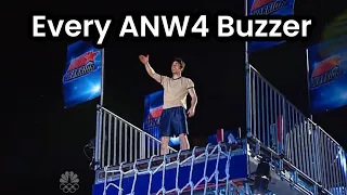 Every Buzzer of American Ninja Warrior Season 4