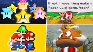 Evolution of Paper Mario References in Nintendo Games (2001 - 2019)