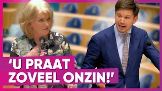 D66-minister weigert te antwoorden, FVD'er Van Meijeren verlaat woest de Kamer