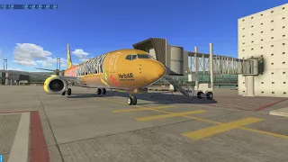 X Plane Real Gate Docking Sound  #Autogate