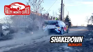 WRC Rally Monte Carlo 2024 ✓ Shakedown highlights