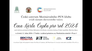 Cena Karla Čapka 2024 pro Sylvu Fischerovou