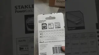 stanley powerlock measurement tape ruler