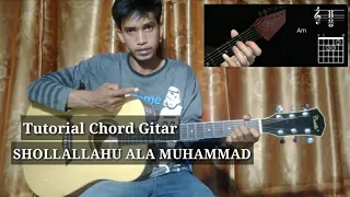 Tutorial Chord gitar Santri Njoso Shollallahu Ala Muhammad