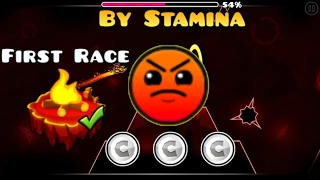 Geometry dash (2.1) "First race" by stamina [3 coins]