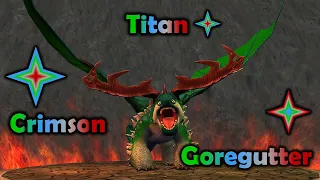 Titan Crimson Goregutter - School of Dragons