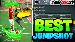 *NEW* THE BEST AUTOMATIC GREENLIGHT JUMPSHOT IN NBA 2K21! THE ONLY JUMPSHOT YOU'LL NEED IN NBA2K21