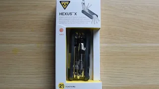 Topeak Hexus X multi tool, all in one bicycle mini tool