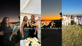 Visual Diary 10: [ my birthday; shopping; life update; 21st birthday]