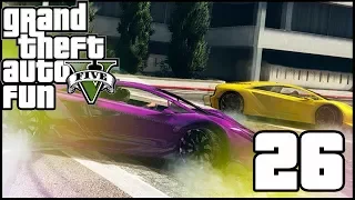 GTA 5 ПРИКОЛЫ, ТРЮКИ, ФЕЙЛЫ, СМЕШНЫЕ МОМЕНТЫ. ПОДБОРКА #26