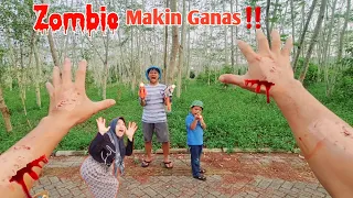 MELAWAN ZOMBIE UNTUK SELAMATKAN MAMA | eybel channel