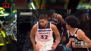 NBA Season-Minnesota Timberwolves vs Brooklyn Nets  - Jan 3, 2018 - 2017-18