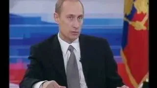 В.Путин.Прямая линия.24.12.01.Part 1