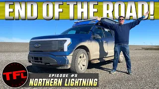 We Drove As Far North As You Can & It Only Took 30 Hours Of Charging - Northern Lightning Ep.5