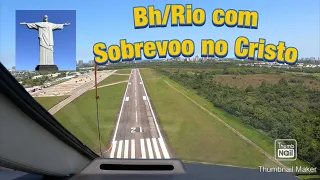 Voando de Bh para o Rio de Janeiro! Sobrevoo no Cristo?