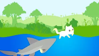 I Can SWIM in Cat Goes Fishing?!