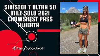 Sinister 7 Ultra 50 Mile Solo 2021 Crowsnest Pass Alberta Canada