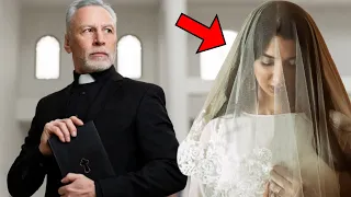 During The Wedding, The Priest Saw Something UNUSUAL about the Bride & Stopped Everything!
