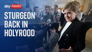 Sturgeon denies 'worst nightmare' SNP controversy is the reason she stepped down