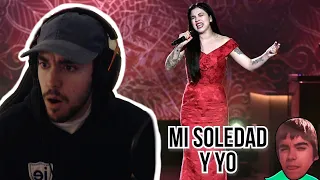 REACCIÓN A | MON LAFERTE - MI SOLEDAD Y YO (LIVE)