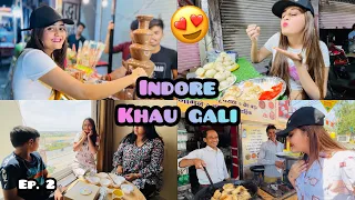 Indore Ki Khau Gali Ka Street Food Bindass Kavya Food Vlogger Family Summer Vacation