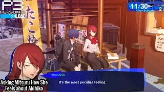 Persona 3: Reload | Asking Mitsuru If She Loves Akihiko