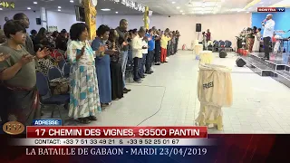 LA BATAILLE DE GABAON - MARDI 23/04/2019