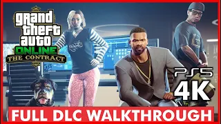Grand Theft Auto 5 Online THE CONTRACT Full DLC Walkthrough [PS5 4K HDR] - No Commentary