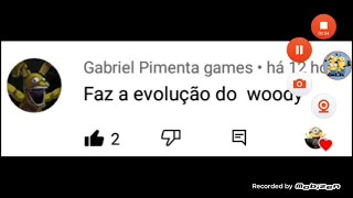 A Evolução do Sheriff Woody🤠(1995-1999-2010-2019)