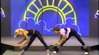 MORNING STRETCH clip from 1984: JOANIE GREGGAINS