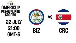 Belize v Costa Rica - FIBA AmeriCup 2021 Pre-Qualifier - Central America