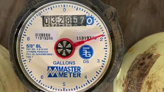 How to read my water meter