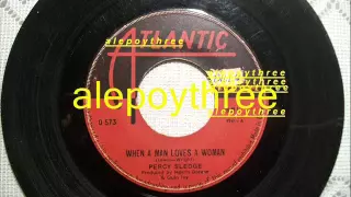 Percy Sledge - When A Man Loves A Woman 45 rpm