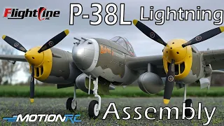 FlightLine P-38L Lightning Assembly  | Motion RC Overview