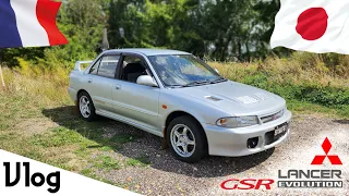 J'importe une voiture depuis le Japon 🤬 ELLE ARRIVE CABOSSÉE "Mitsubishi Lancer GSR Evolution"