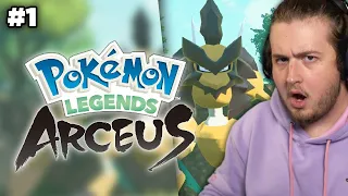 Purplecliffe plays Pokemon Legends Arceus Release Day