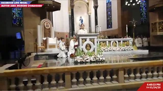 LIVE: Manila Mayor Isko Moreno attends the La Naval re-crowning at the Manila Cathedral